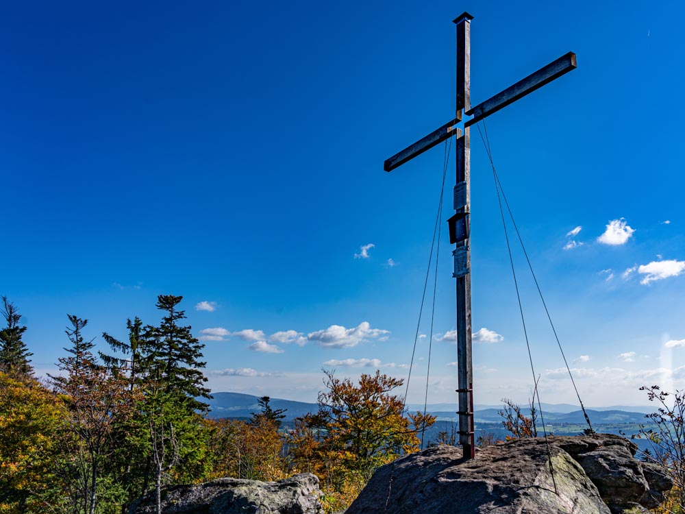 Lusen (1.373 m) im Bayerischer Wald